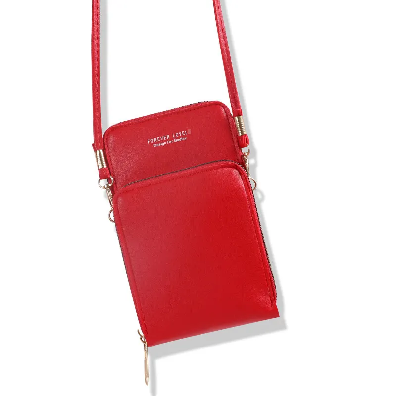 Mini Messenger Shoulder Handbag Wallet with Credit Card Slots, designer Small Crossbody Cell Phone Purse for Women