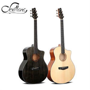 Elegante Guitarra Electroacústica Sevillana 1905 de Alta Gama, Guitarra Folk Profesional Hecha a Mano de 41 Pulgadas, Totalmente Sólida, para Amantes de la Música - Product Image 6