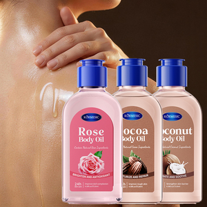 KORMESIC al por mayor, 130ml, aceite corporal en gel de jojoba, coco, rosa y cacao, calmante, nutritivo, hidratante y fortalecedor de la barrera cutánea - Product Image 1