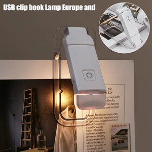 Brillo de protección ocular Clip LED ajustable en luz de marcador portátil en Lector de <span class=keywords><strong>cama</strong></span> Luz de lector de <span class=keywords><strong>libros</strong></span> USB recargable - Product Image 5