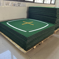 Tapis d'entraînement de golf pour la formation de la mémoire musculaire et la correction de la posture, en nylon tricoté, 150cm*150cm, épaisseur 353mm