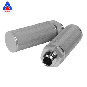 Huahang ตัวกรองท่อไอเสียอากาศนิวเมติกส์ผงโลหะเผาปรับแต่งได้ - Product Image 5