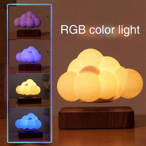 โคมไฟลอยแม่เหล็ก LED ควบคุมด้วยระบบสัมผัส เปลี่ยนสีได้ สร้างบรรยากาศโรแมนติก แสงกลางคืน ของตกแต่งบ้านสุดหรู - Product Image 1