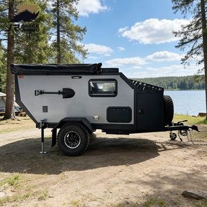 Caravana Compacta Estándar Mongol, Plegable, Aprobada por el DOT, con Gran Espacio de Almacenamiento, Venta al Por Mayor de Fábrica - Product Image 1