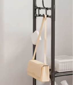 Porte-manteau sur pied moderne avec plusieurs <span class=keywords><strong>crochets</strong></span> <span class=keywords><strong>et</strong></span> cadre en métal robuste pour l'entrée, le salon, porte-manteau - Product Image 5
