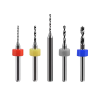 0.1mm - 3.175mm diamètre mini 1/8 tige carbure de tungstène st forets pour pcb 3.175mm tige micro routeur foret pcb