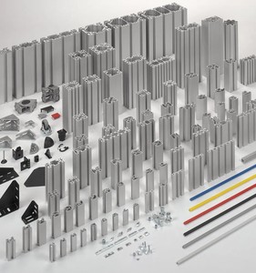 C chùm tuyến tính đường sắt 4080 Đen Anodized cho <span class=keywords><strong>CNC</strong></span> tùy chỉnh nhôm đùn hồ sơ - Product Image 3