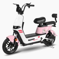 Bicicleta Eléctrica China 2026, 500W/1000W, Batería de Plomo-Ácido de 48V, Largo Alcance, Asistencia al Pedaleo, Bicicleta Urbana, Compra Directa de Fábrica
