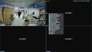 Gravador de Vídeo Digital <span class=keywords><strong>CCTV</strong></span> 4K 4Ch Xmeye Ahd Xvi Cvi Tvi Ip Cvbs 6 em 1 8Mp Detecção Humana Hdd On-vif P2P <span class=keywords><strong>Xm</strong></span> <span class=keywords><strong>Dvr</strong></span> 4 Canal Pcb - Product Image 4
