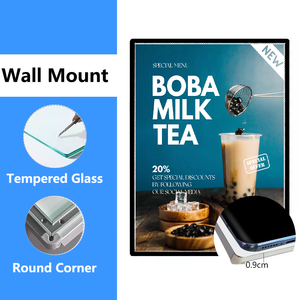 Daco ký tùy chỉnh siêu mỏng LED hộp đèn ODM/OEM Poster phim treo khung hình chữ nhật <span class=keywords><strong>menu</strong></span> ánh sáng dễ dàng cài đặt - Product Image 6