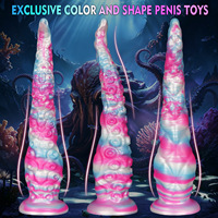 Jouet pour adultes : Fouet anal pieuvre, Jouets anaux BDSM pour gays, Plug anal extra-large, Produit pour adultes hétérosexuels, Godemichés, Jouets sexuels double usage