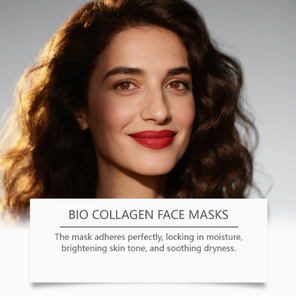 Masque hydratant au collagène, hydratation intense, soin hydratant et éclaircissant pour la peau. - Product Image 4