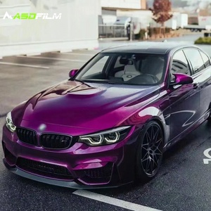 Vinilo Adhesivo para Automóviles, Color Morado Perla Cambiante, PVC, Fabricante Profesional, Libre de Burbujas - Product Image 5