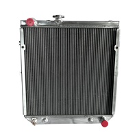 Radiador de aluminio para Toyota LandCruser Prado BJ73 LJ7 RJ7 HZJ7 PZJ7 KZJ7 FJ75 HZJ7 PZJ7 KZJ7 1KZ 1KZTE Tanque de agua-Piezas de automóvil