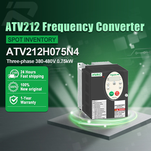 ATV212 ซีรีส์ใหม่ ของแท้ ATV212H075N4 ตัวแปลงความถี่ 3 เฟส 380-480V 0.75KW Altivar 212 ไดรฟ์ปรับความเร็วรอบ - Product Image 1