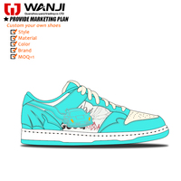 Sepatu gaya berjalan ringan Fashion penjualan langsung dari pabrik dengan Sneakers Khusus jus WRLD GBGR untuk pria
