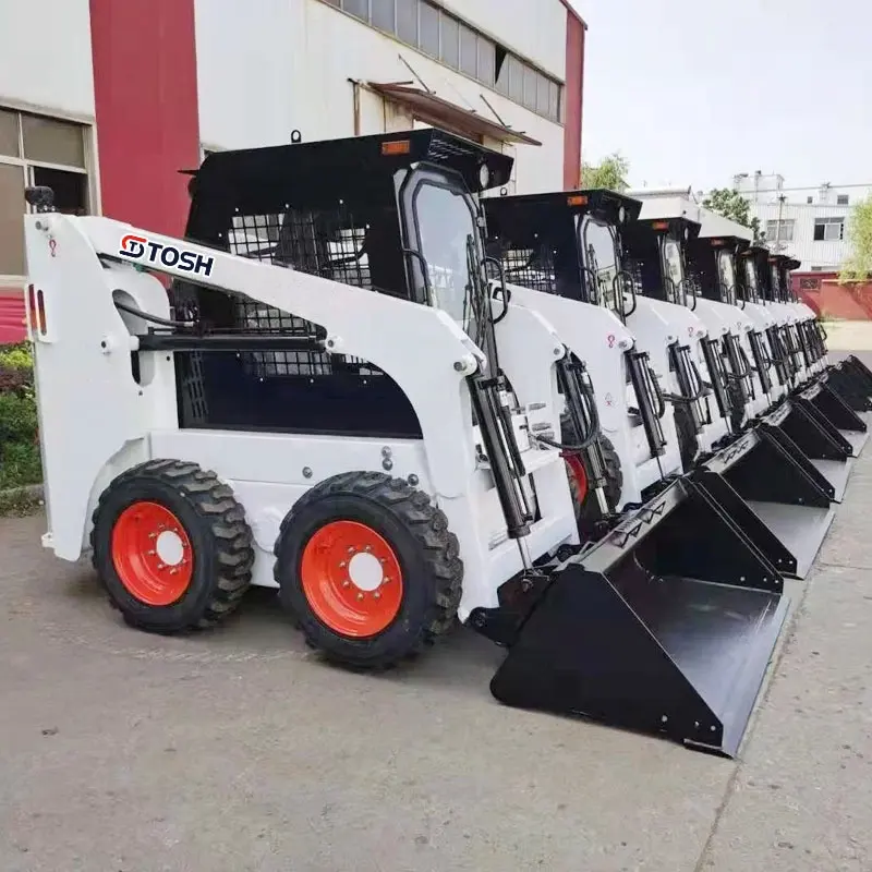 TOSH Brand New Skid Steer Loader With Concrete Mixer Skid Steer Loader Trade on Sale