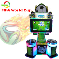 Simulator Permainan Sepak Bola Joystick Permainan Sepak Bola 2 Pemain Mesin Video Game Koin