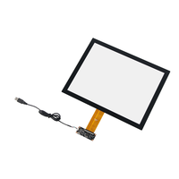 Harga pabrik Monitor layar sentuh papan pintar layar penunjuk Digital layar Panel sentuh kapasitif