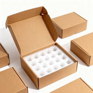Scatole in <span class=keywords><strong>Cartone</strong></span> Ondulato su Misura per Spedizioni, Cartoni Multiuso per Consegna di Borse e Sacchetti - Product Image 3