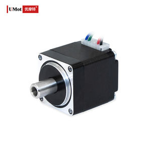 UMOT高さ32mmハイブリッドネマ11マイクロ中空シャフトステッパモーター電流0.67A保持トルク60mN.<span class=keywords><strong>m</strong></span> CNCダブルシャフトモーター - Product Image 1