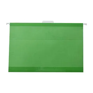 SAITAO Custom Logo Reinforced Hanging Folders Office Suppliers Documents Organizer A4/FC Extra Capacity Hanging File Folders