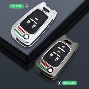 Funda de aleación de Zinc para llave de coche, cubierta de lujo para Chevrolet Cruze Aveo Trax <span class=keywords><strong>Opel</strong></span> Astra Corsa <span class=keywords><strong>Meriva</strong></span> Zafira - Product Image 2