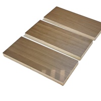 Tablero de Bloques de Madera Laminado de Melamina 4x8 Ecológico de Núcleo Sólido Profesional de Fábricas Chinas para Muebles y Gabinetes