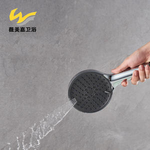 Vimijia All-Copper Square Portable Wall-Mounted <b>Shower</b> Head Water Heater Bathroom <b>Faucet</b> Mixing Valve Hot/Cold All-in-One <b>Shower</b> - Product Image 5