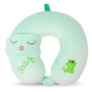 Almohada <span class=keywords><strong>Infantil</strong></span> en Forma de U de Dibujos Animados para Niños de 0 a 24 Meses, 31-50 cm de Altura, Protección para el Cuello, Uso en Oficina y Viajes, Juego de Tres Piezas, Bonita - Product Image 6