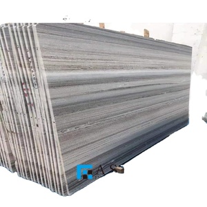 Mármol Blanco Gris <span class=keywords><strong>Marmara</strong></span>/Makrana con Vetas Rectas para Diseño de Pisos, con Líneas Rectas de Cristal, Precios de Baldosas en Pakistán - Product Image 1