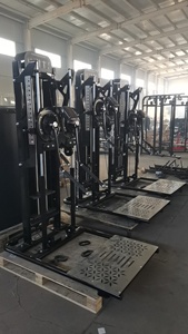 Meilleur <span class=keywords><strong>prix</strong></span> : Appareil de musculation à charges guidées pour la musculation des épaules, machine à levée latérale double bras en position debout - Product Image 2