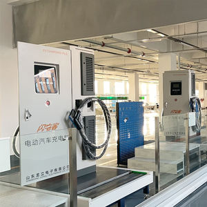 เครื่องชาร์จไฟ DC EV แบบสองช่อง80kW ใหม่จุดชาร์จด่วนเชิงพาณิชย์สถานีทางหลวงในเมือง IP54เติมเชื้อเพลิงลงทุนอย่างรวดเร็ว - Product Image 6