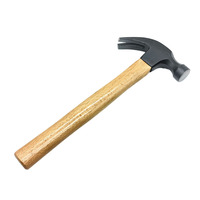 Marteau à griffes en acier à haute teneur en carbone forgé à froid de 8 oz, 16 oz, 20 oz, magnétique, antirouille, résistant aux chocs, outil à main pour charpentier