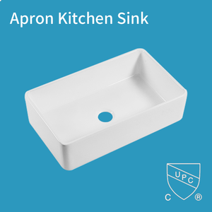 Wholesale Square Two-Hole Double Bowl <strong>Ceramic</strong> <strong>Kitchen</strong> <strong>Sink</strong> with Pedestal Modern Design Easy to Clean for Commercial <strong>Kitchens</strong> - Product Image 3