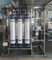 1000 LPH CE ISO-Zertifiziertes UF-System Anpassbar für Rohwasserquellen zur Trinkwasserversorgung ländlicher Gemeinden in Afrika