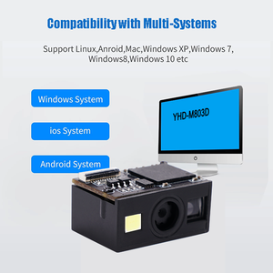 2D Máy Quét Mã Vạch mô-đun USB RS232 giao diện nhúng máy quét mã vạch cho kiosk Máy bán hàng tự động - Product Image 5