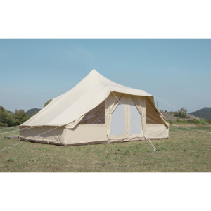 <span class=keywords><strong>Tente</strong></span> cloche touareg en toile imperméable 10 personnes <span class=keywords><strong>Tente</strong></span>-camping Luxe Tentes de safari familiales en plein air Fabricant - Product Image 3