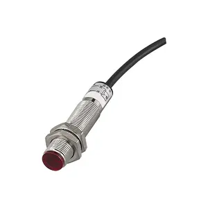 Dc 10-30V Npn Laser Diffuse Reflectie Type IP67 Waterdichte 12 Mm Laser Afstand Sensor