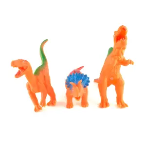 비닐 고무 공룡 아기 목욕 오리 퍼즐 장난감 판촉 선물 감압 장난감 공룡 장난감 크리스마스 선물 할로윈 선물