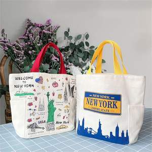 Симпатичная Модная элегантная многофункциональная сувенирная сумка для путешествий из Нью-Йорка, сумка для покупок, сумка для ланча - Product Image 1