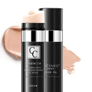 Make-Up Gezicht Foundation Skin Whitening Spf 40 Cc Crème Vochtinbrengende 3 In1 Roller Bb Cream