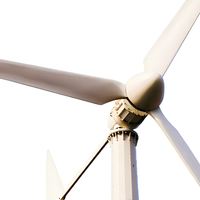 Éolienne GWS-10KW 10KW, Vente en Gros Directe Usine OEM, Démarrage à 2,5 m/s, 3 Pales en PRV, Moteur PMSM NdFeB, 120V 220V 380V, IP54