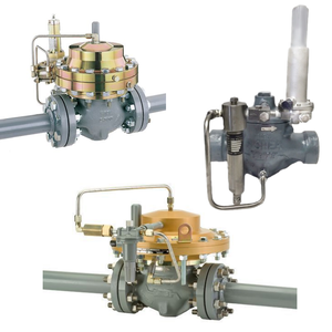 Bộ điều chỉnh áp suất dòng Emerson Fisher EZH, bộ điều chỉnh điều khiển bằng khí nén EZH EZHSO, áp suất cao, dùng cho truyền tải khí tự nhiên - Product Image 6