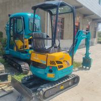 Miniexcavadora Usada en Venta, Kubota U15 Original de Japón, Excavadora de Cadenas de 1 Tonelada, 1.5 Toneladas, 2 Toneladas, Motor Kubota U15 U17 U20