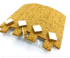 Customized Modern <b>PVC</b> <b>Adhesive</b> Cork Pads for Glass Use - Product Image 1