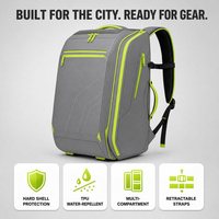 Mochila Techwear Rígida para Portátil, Resistente al Agua, con Correa para el Pecho, Logotipo Personalizado, OEM, Venta al Por Mayor