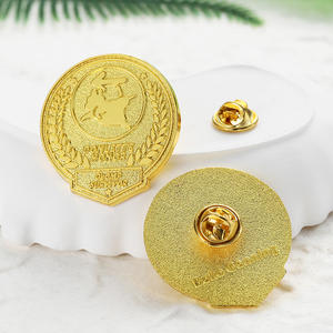 Épingles de créateur, badges moulés sous pression, épingles plaquées or, logo de dessin animé, lettres personnalisées, épingles métalliques pour chapeau - Product Image 3