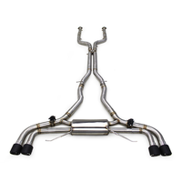 Système d'échappement Catback en acier inoxydable Boska pour BMW X5M/X6M F95/F96 4.4TT 2020-2024, tuyau d'échappement avec silencieux, avec OPF