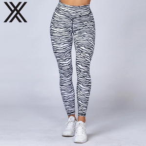 Sexy imprimé zèbre yoga leggings extensibles latérales Vêtements de Sport De Gymnase D'<span class=keywords><strong>impression</strong></span> Yoga Fitness Vêtements Femmes - Product Image 3